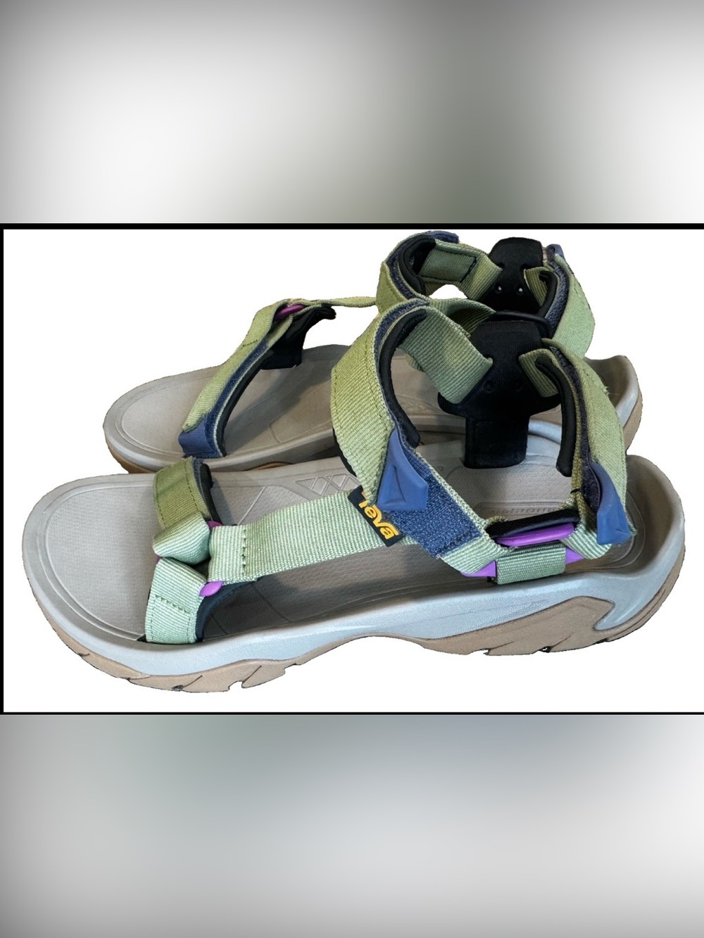 Teva Women's Terra Fi 5 Universal Hiking Sandal Iguana Size 11 Trail Waterproof